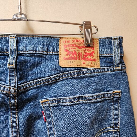 Levi's 511 jeans 33x32 - Picture 6 of 6